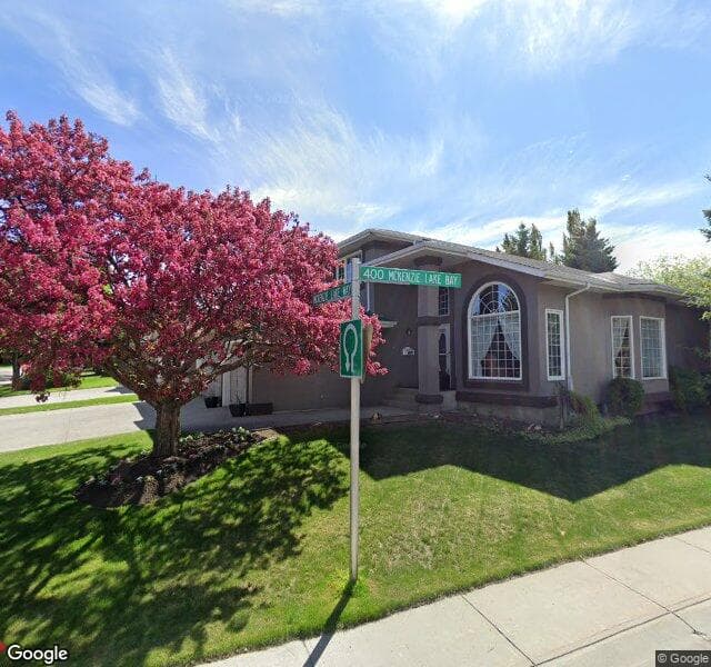 Street view of 15455 Mckenzie Lake Way SE, Calgary