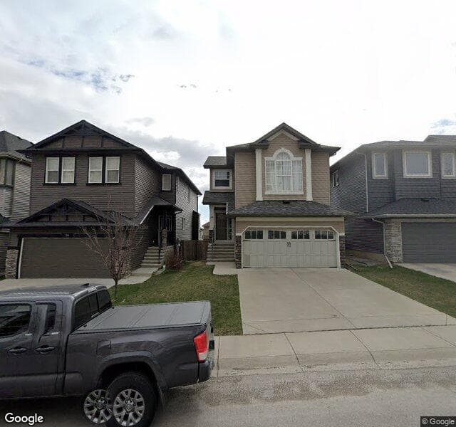 Street view of 24 Sage Bank Way NW, Calgary