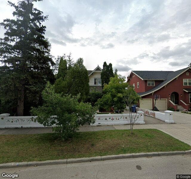 Street view of 128 Scarboro Avenue SW, Calgary