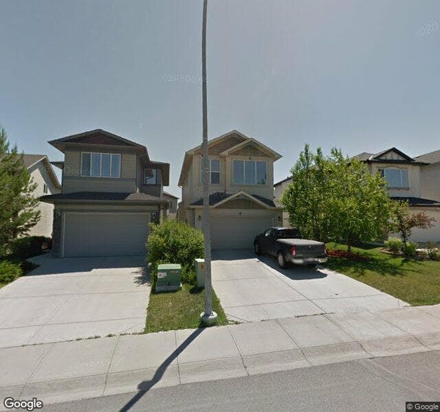 Street view of 25 Everbrook Drive SW, Calgary