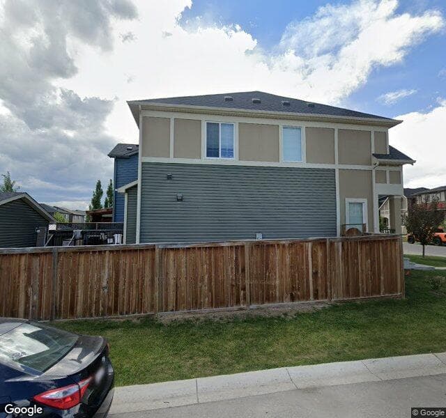 Street view of 83 Evansborough Common NW, Calgary