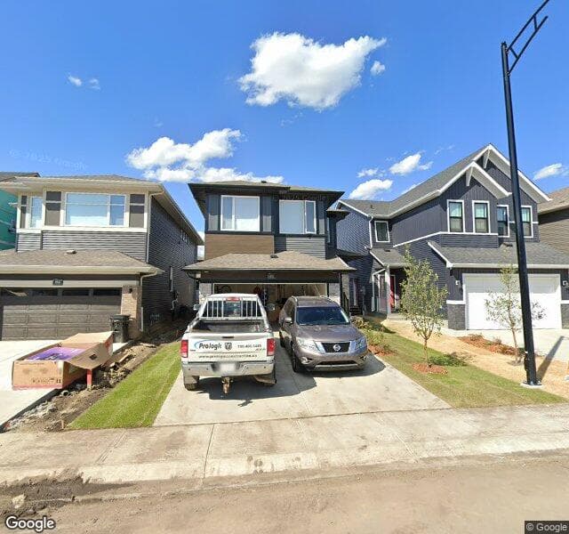 Street view of 4840 Hawthorn Bend SW, Edmonton