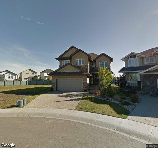 Street view of 852 Lewis Greens Drive NW, Edmonton