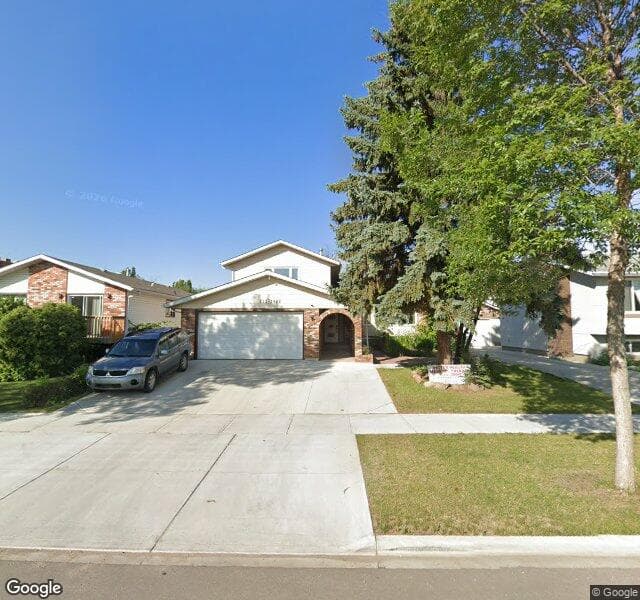 Street view of 16516 109 Street NW, Edmonton