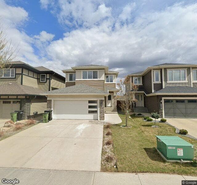 Street view of 8415 216 Street NW, Edmonton