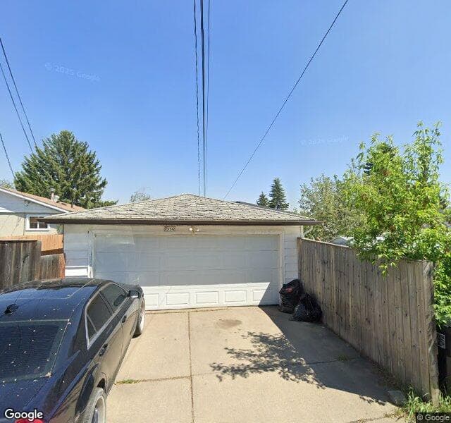 Street view of 13312 106 Street NW, Edmonton