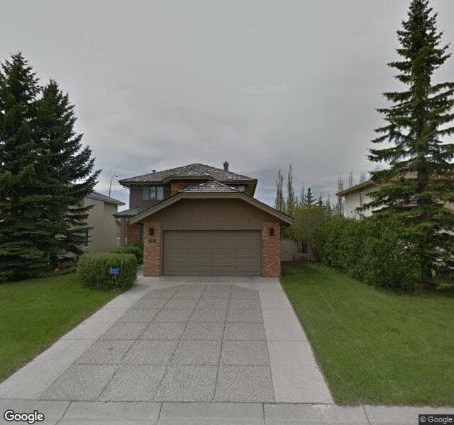Street view of 108 Christie Knoll Heights SW, Calgary