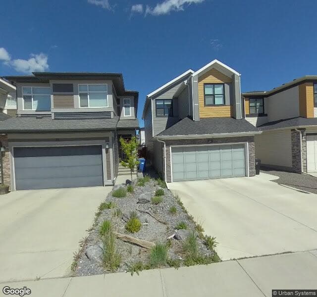Street view of 55 Seton Rise SE, Calgary