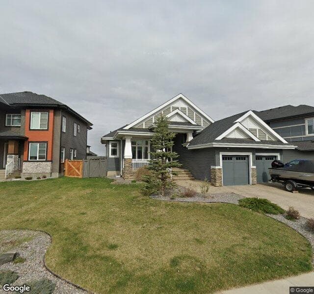 Street view of 3908 Ginsburg Crescent NW, Edmonton