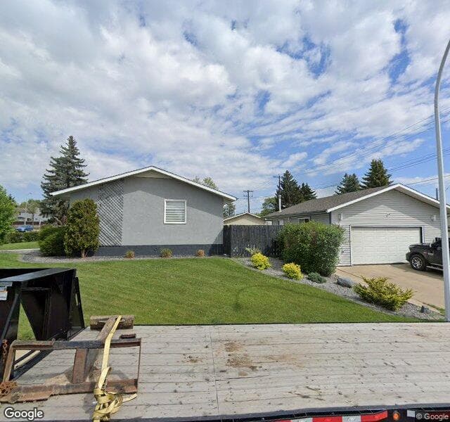 Street view of 14323 53 Street NW, Edmonton