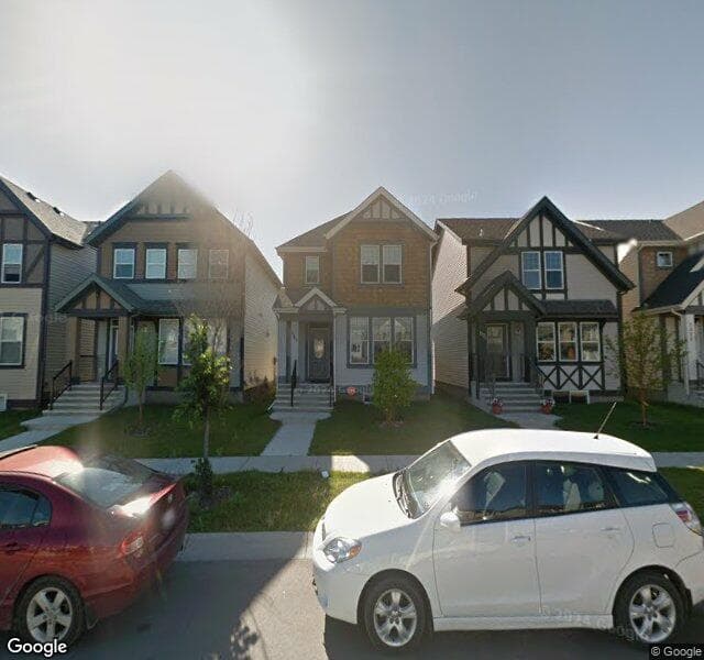 Street view of 1367 New Brighton Drive SE, Calgary