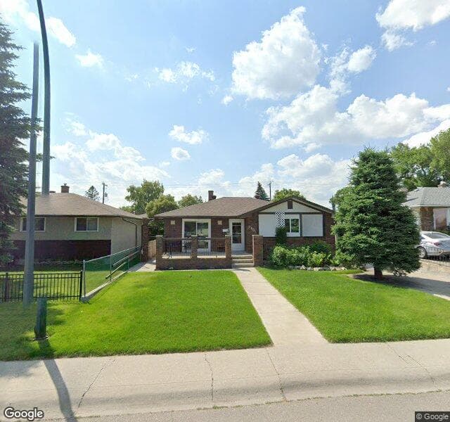 Street view of 2601 42 Street SE, Calgary