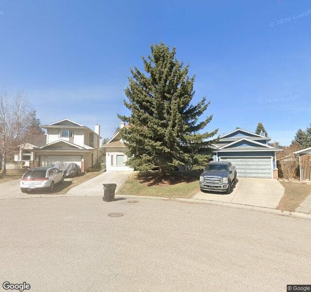 Street view of 232 Riverbrook Way SE, Calgary