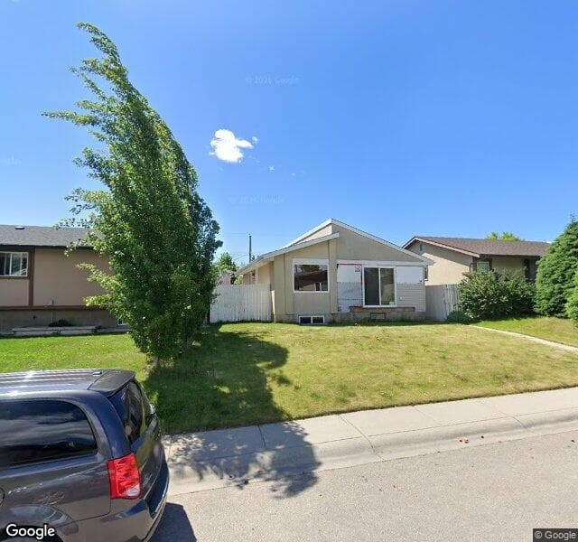 Street view of 266 Huntington Close NE, Calgary