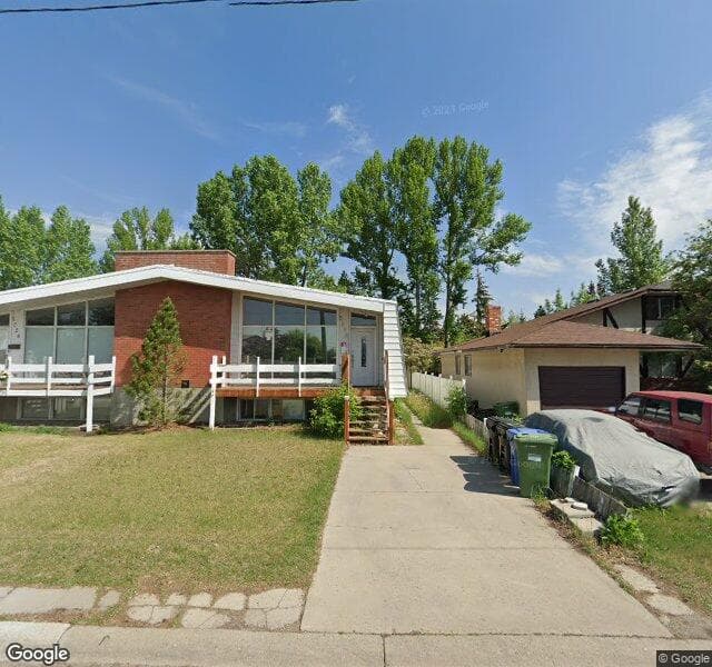 Street view of 5218 32 Avenue NW, Calgary