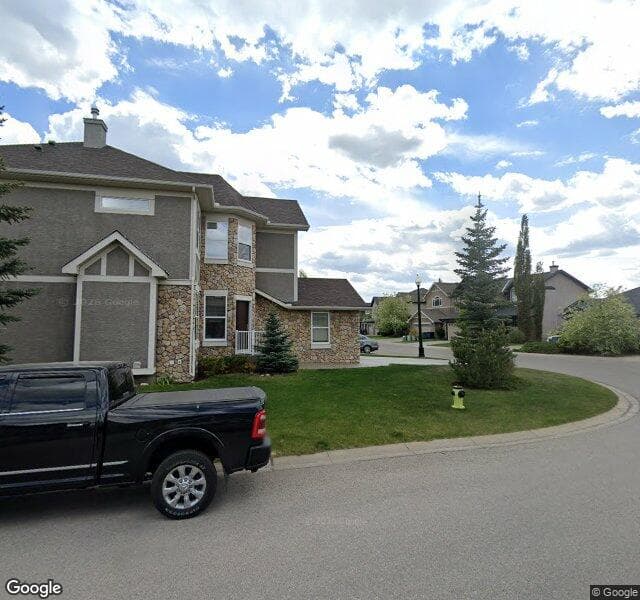 Street view of 55 Wentworth Grove SW, Calgary