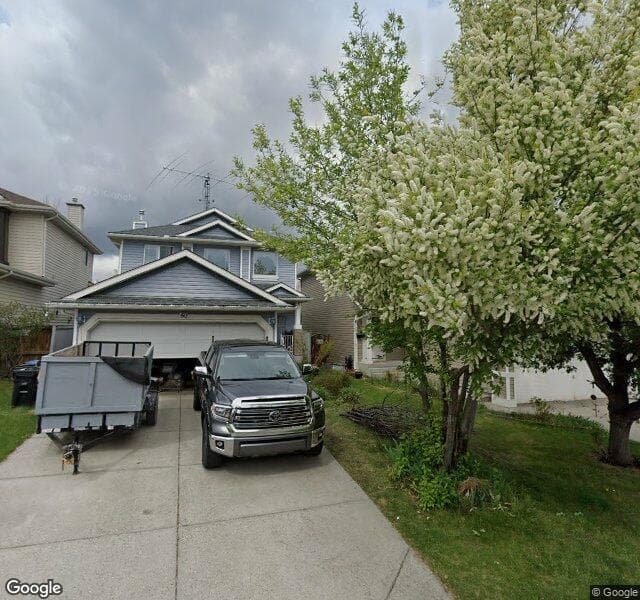 Street view of 54 Bridleridge Crescent SW, Calgary