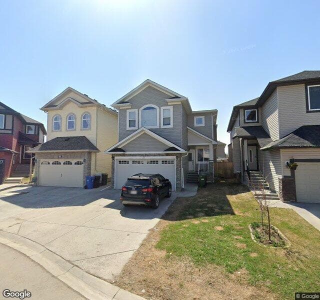 Street view of 33 Saddlelake Green NE, Calgary