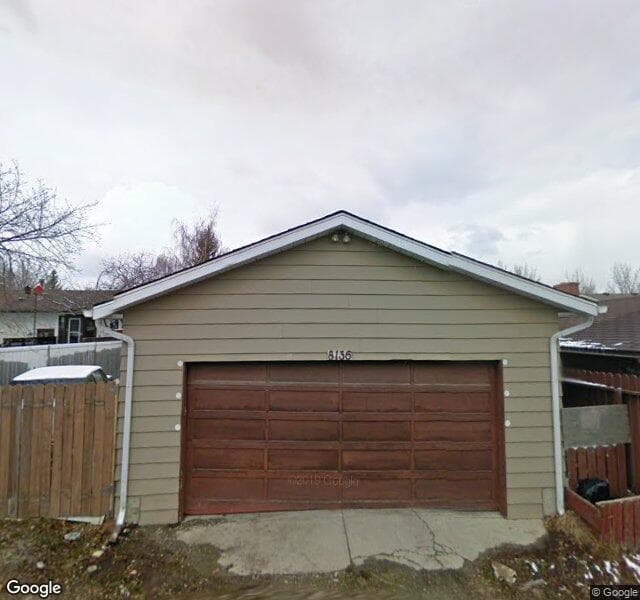 Street view of 8136 Hunterview Drive NW, Calgary