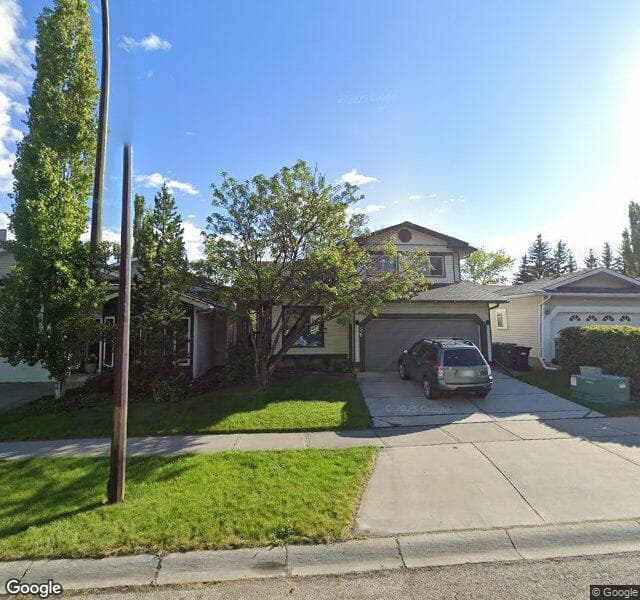Street view of 56 Strathcona Road SW, Calgary