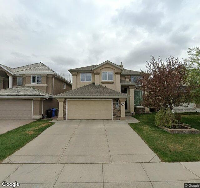 Street view of 33 Evergreen Landing SW, Calgary