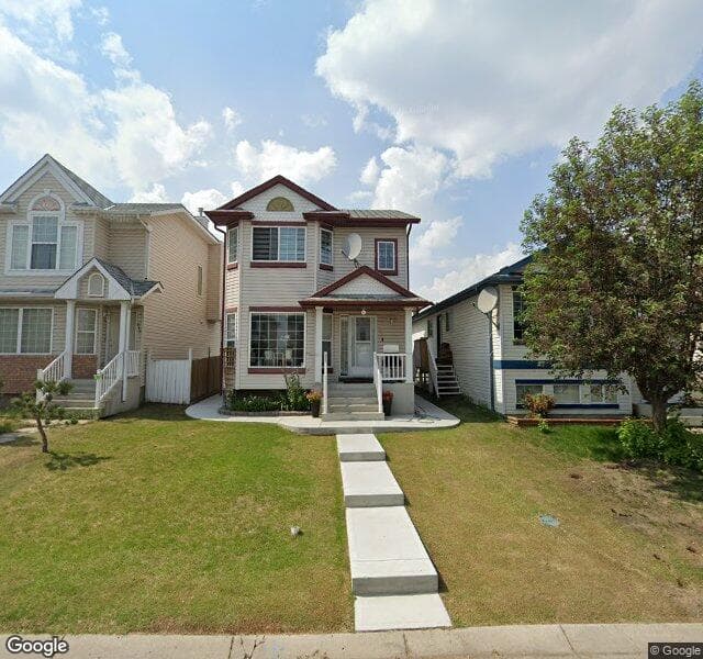 Street view of 316 Los Alamos Place NE, Calgary