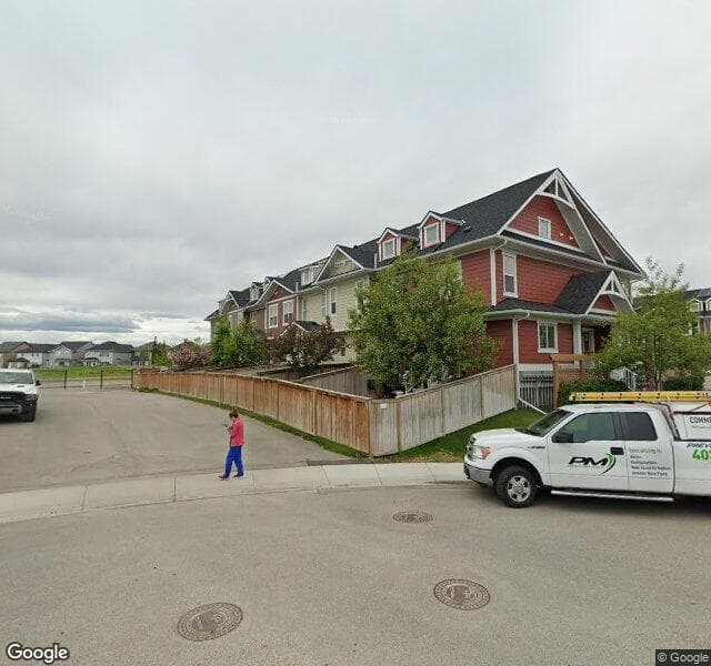 Street view of 618 Cranford Mews SE, Calgary