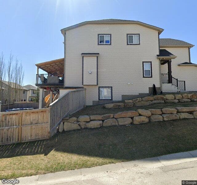 Street view of 86 Sage Valley Circle NW, Calgary