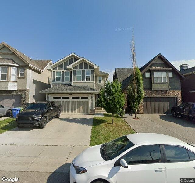 Street view of 115 Mahogany Way SE, Calgary