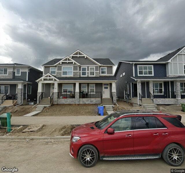 Street view of 993 Creekview Drive SW, Calgary