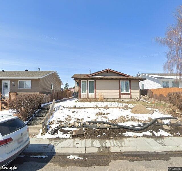 Street view of 132 Castledale Crescent NE, Calgary