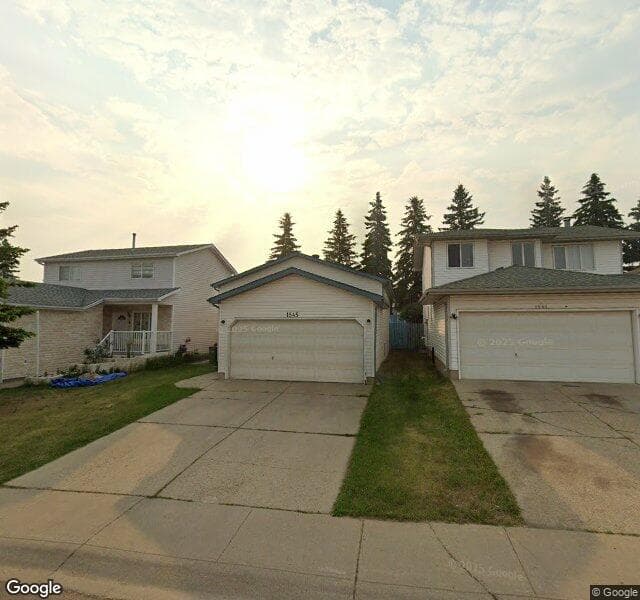 Street view of 1545 49A Street NW, Edmonton