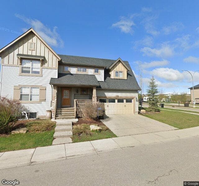Street view of 152 Sage Valley Drive NW, Calgary