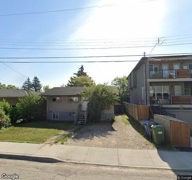 Street view of 3412 Centre A Street NE, Calgary