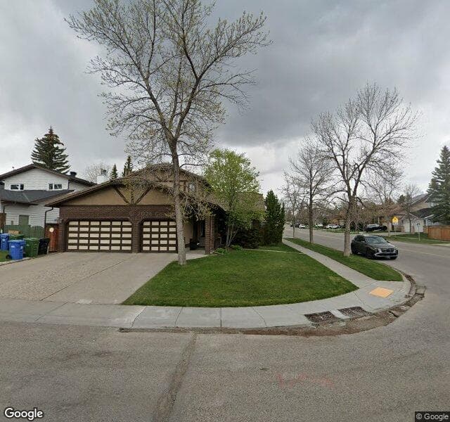 Street view of 4 Edcath Rise NW, Calgary