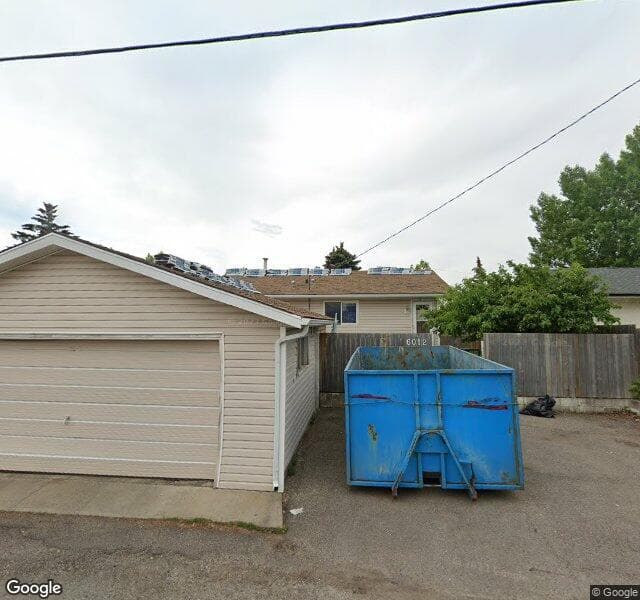 Street view of 6012 Memorial Drive NE, Calgary