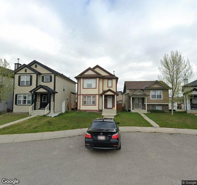 Street view of 112 Everglen Road SW, Calgary
