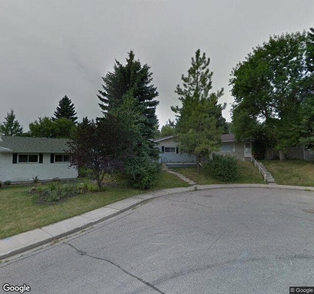 Street view of 42 Hutton Crescent SW, Calgary