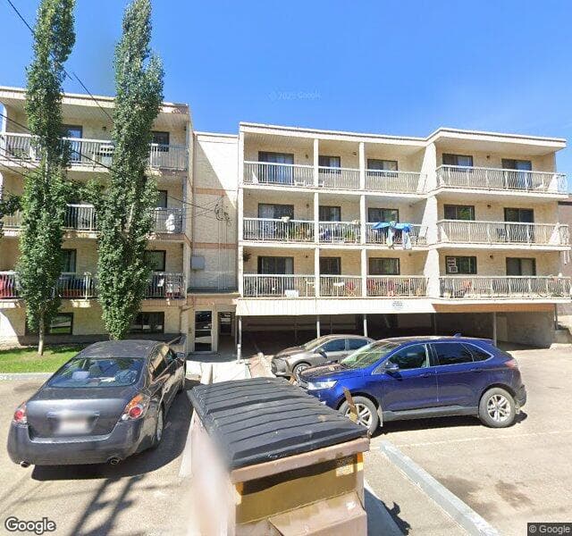 Street view of 205-10619 122 Street NW, Edmonton