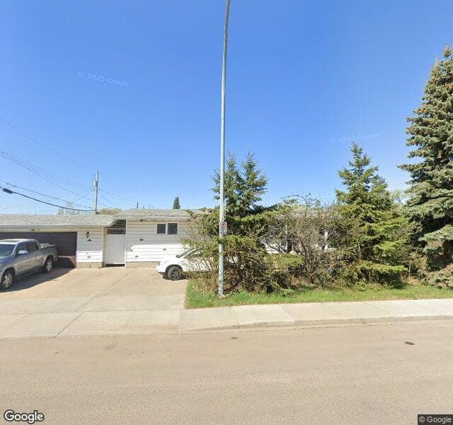 Street view of 13608 102 Street NW, Edmonton