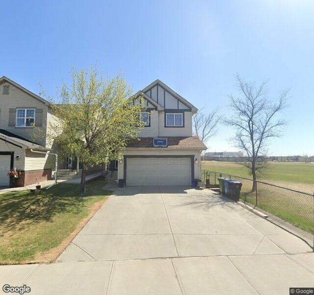 Street view of 144 Evanston View NW, Calgary