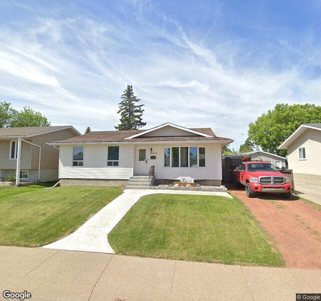 Street view of 13532 26 Street NW, Edmonton