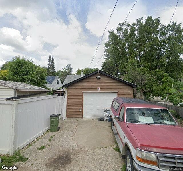 Street view of 12827 117 Avenue NW, Edmonton
