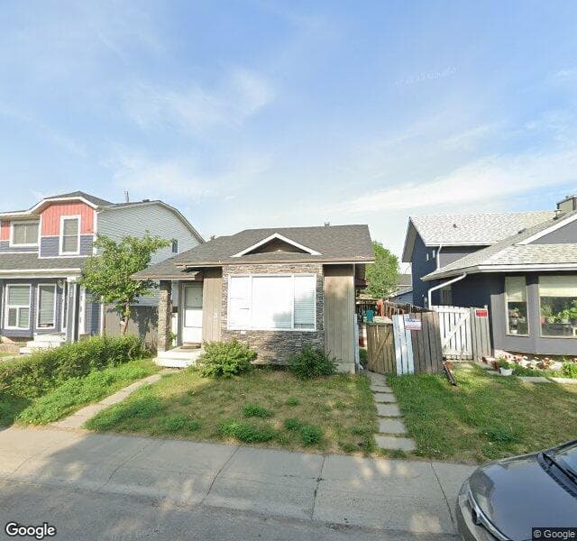 Street view of 31 Martindale Close NE, Calgary