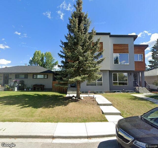 Street view of 4234 7 Avenue SW, Calgary