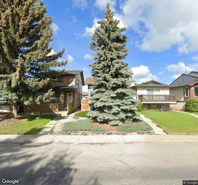 Street view of 3913 45 Street SW, Calgary