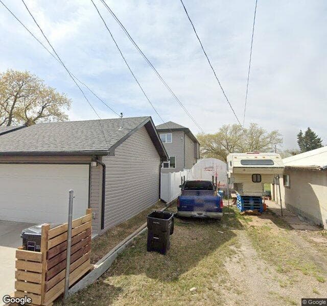 Street view of 9733 161 Street NW, Edmonton