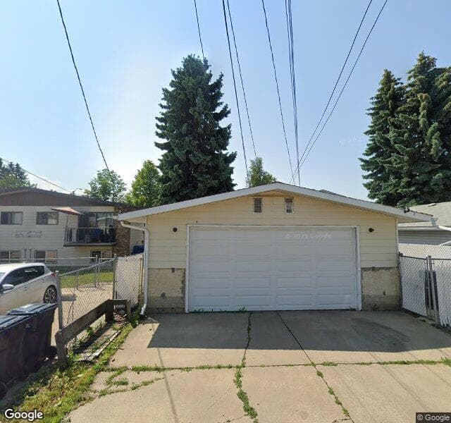 Street view of 9528 76 Avenue NW, Edmonton