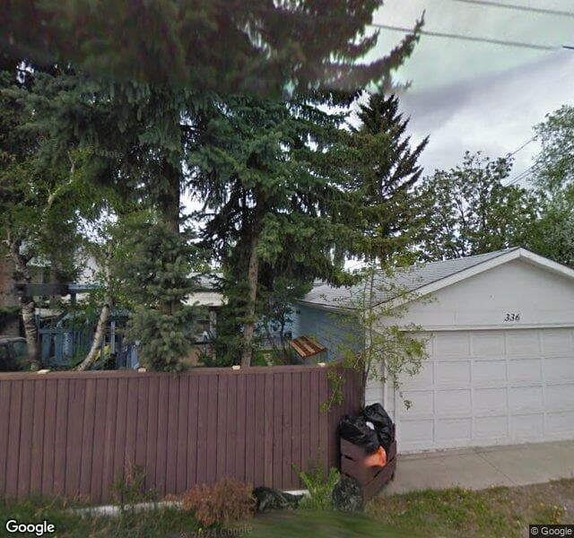Street view of 336 Whitney Crescent SE, Calgary