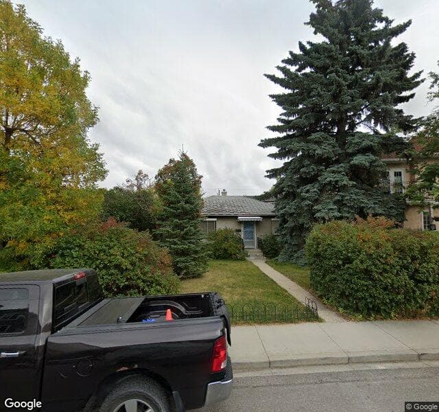 Street view of 4-3512 15 Street SW, Calgary